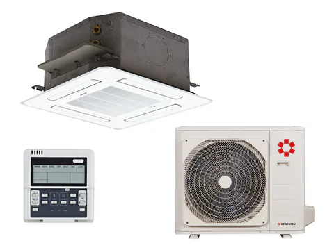 Кассетный кондиционер Kentatsu KSZT35HFAN1/KSUT35HFAN1/KPU65-D