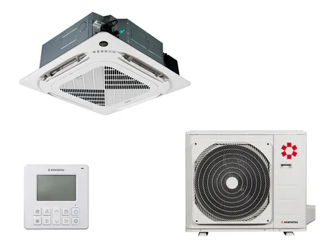 Кассетный кондиционер Kentatsu KSVT70HFAN1R/KSUTB70HFAN1L/KPU95-DR