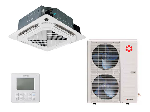 Кассетный кондиционер Kentatsu KSVT140HFAN3R/KSUT140HFAN3L/KPU95-DR