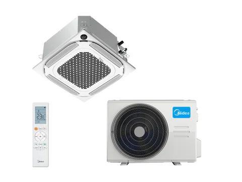 Кассетный кондиционер Midea MCA4U-12HRFNX-Q(GA)/MOA1U-12FRN8G1/T-MBQ4-03AWD