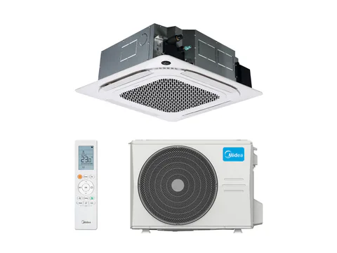 Кассетный кондиционер Midea MCD1-24HRFNX(GA)-B/MOA1D-24FRN8G1/T-MBQ4-04AWD