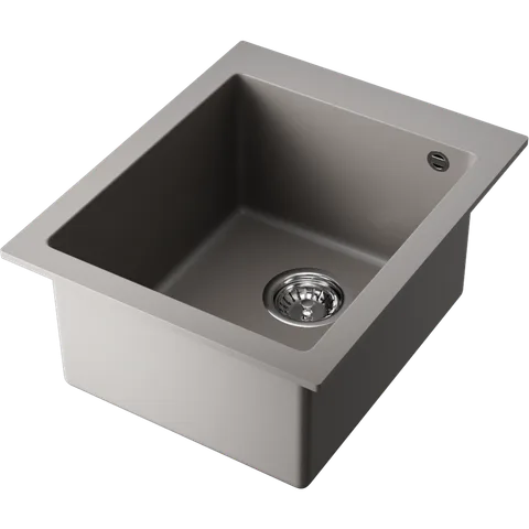 Omoikiri Bosen 41-GR Tetogranit/leningrad grey
