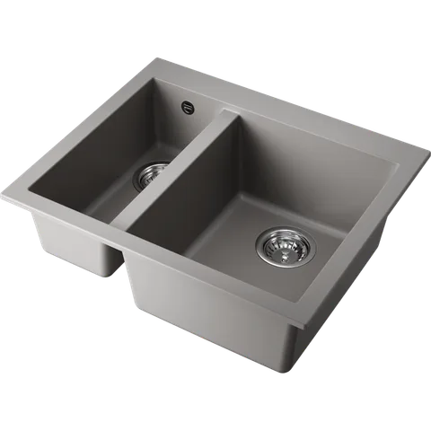 Omoikiri Bosen 59-2-GR Tetogranit/leningrad grey