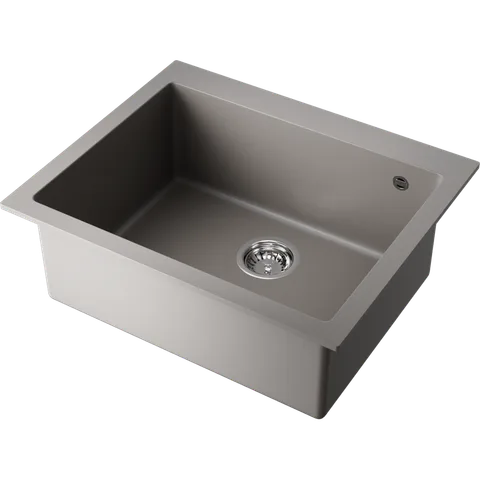 Omoikiri Bosen 61-GR Tetogranit/leningrad grey