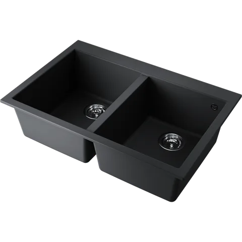 Omoikiri Bosen 80-2-BL Tetogranit/черный