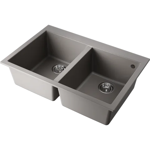 Omoikiri Bosen 80-2-GR Tetogranit/leningrad grey