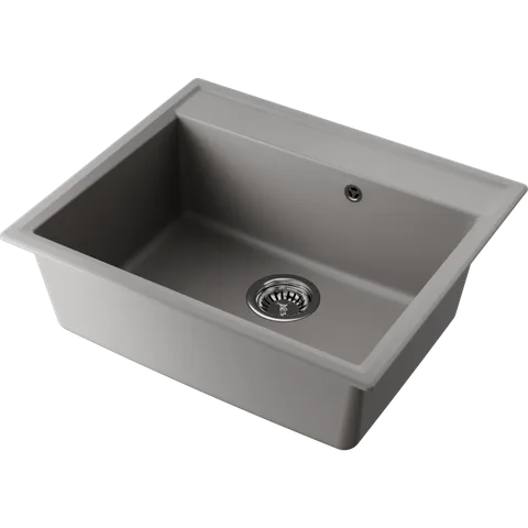 Omoikiri Daisen 60-GR Artgranit/leningrad grey