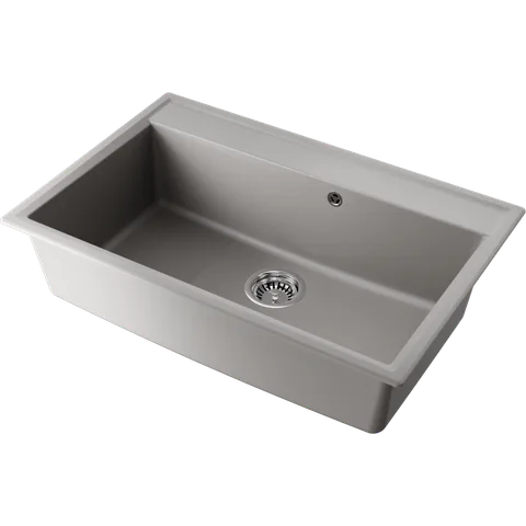 Omoikiri Daisen 77-GR Artgranit/leningrad grey