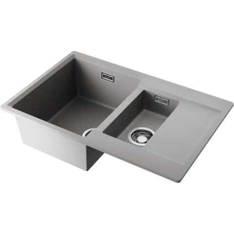 Omoikiri Daisen 78-2-GR Artgranit/leningrad grey