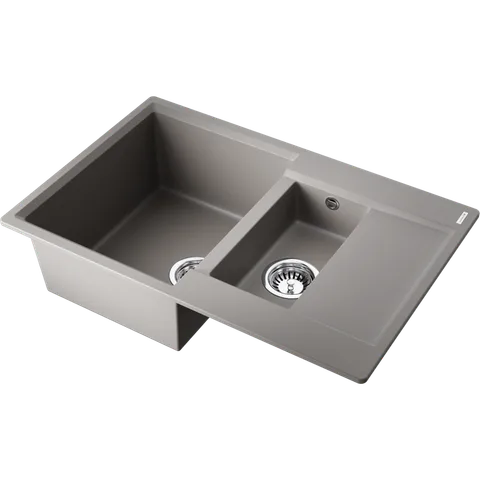 Omoikiri Daisen 78-2T-GR Tetogranit/leningrad grey