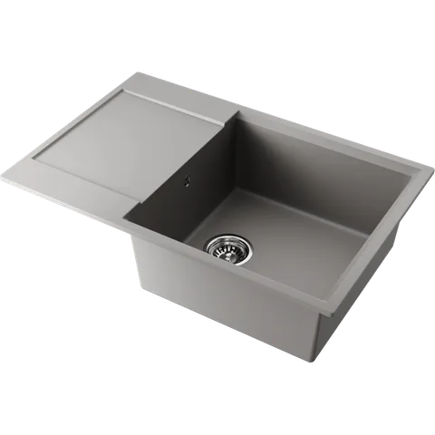 Omoikiri Daisen 78-LB-GR Artgranit/leningrad grey