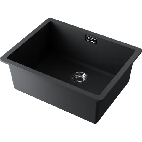 Omoikiri Kata 54-U-BL Artgranit/черный