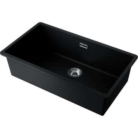 Omoikiri Kata 74-U-BL Artgranit/черный