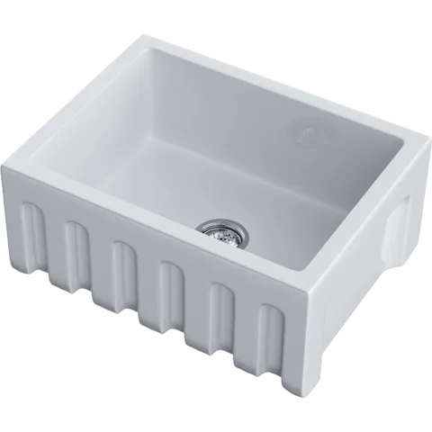 Omoikiri Mikura 61-WH Glossy Natceramic/белый глянцевый