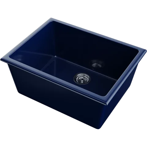 Omoikiri Okinoshima 61-U/I-IB Glossy Natceramic/indigo blue глянцевый