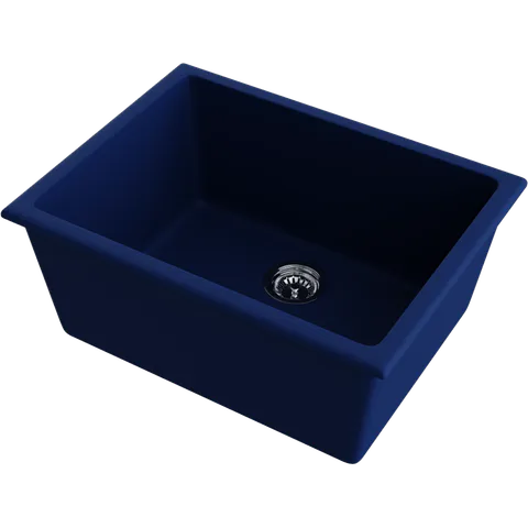 Omoikiri Okinoshima 61-U/I-IB Matt Natceramic/indigo blue