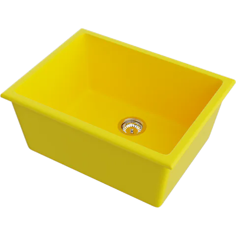 Omoikiri Okinoshima 61-U/I-SL Matt Natceramic/sicilian lemon