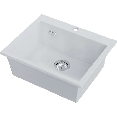 Omoikiri Omishima 60-WH Glossy Natceramic/белый глянцевый