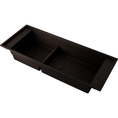 Omoikiri Sintesi Pro 114-2-U/I-MO Artceramic/мокко