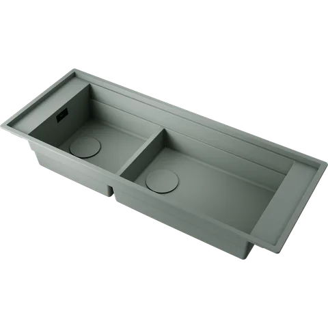 Omoikiri Sintesi Pro 114-2-U/I-WG Artceramic/wind green