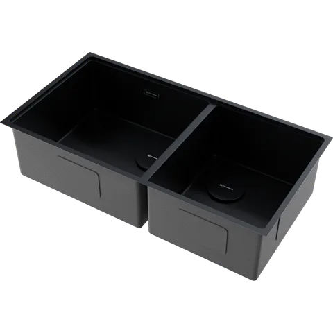 Omoikiri Taki 85-2-LB-U/IF Side-GB нерж. сталь/графит