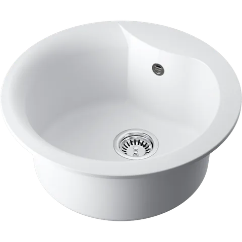 Omoikiri Yasugata 48R-WH Tetogranit/белый