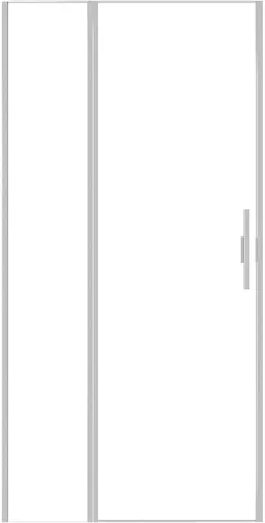 Душевая дверь Allen Brau Priority 100 3.31005.BA серебро браш
