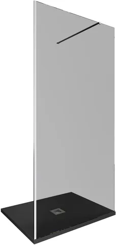 Душевая перегородка Allen Brau Infinity 1 100 3.21014.BA.T серебро браш