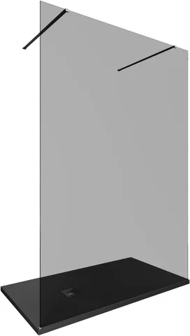 Душевая перегородка Allen Brau Infinity 2 140 3.21050.BA.T серебро браш