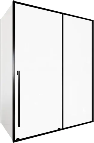 Душевой уголок Allen Brau Fantasy 160x90 3.11010.31 + 3.11013.31 черный матовый