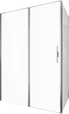 Душевой уголок Allen Brau Priority 140x80 3.31010.00 + 3.31013.00 хром