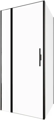 Душевой уголок Allen Brau Priority 90x100 3.31027.BBA + 3.31048.BBA черный браш