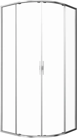Душевой уголок Allen Brau Priority 90x90 3.32002.BA серебро браш