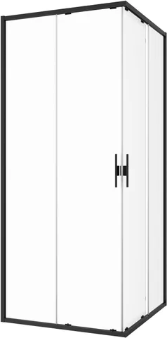 Душевой уголок Allen Brau Priority 90x90 3.32013.BBA черный браш