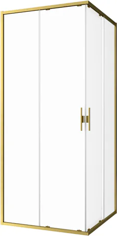 Душевой уголок Allen Brau Priority 90x90 3.32014.GB золото браш