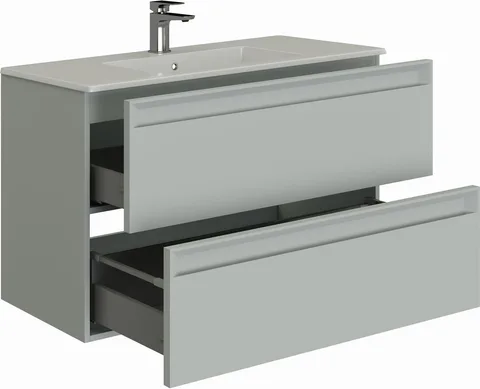 Тумба под раковину Allen Brau Eclipse 100 1.E1003.PWM 2.0 папирус матовый