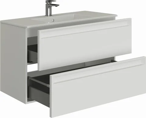 Тумба под раковину Allen Brau Eclipse 80 1.E1002.WM 2.0 белый матовый
