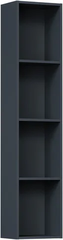 Шкаф-пенал Allen Brau Paris 35 1.360006.AM антрацит матовый