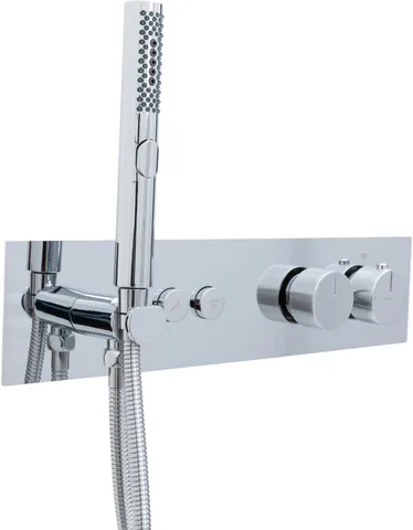 Смеситель для ванны Allen Brau Liberty 5.33010-00 (с внутренней частью, 2 хода) хром