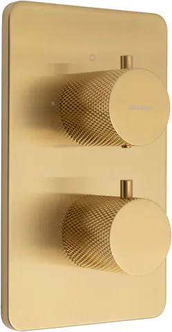 Смеситель для ванны Allen Brau Priority 5.3U123-GB (с внутренней частью, 3 выхода) золото браш