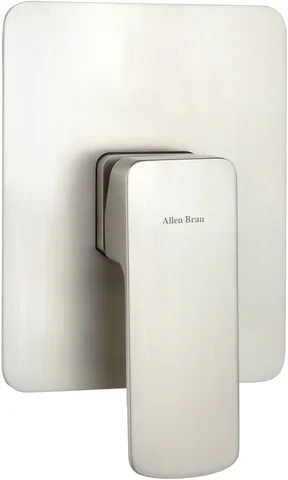 Смеситель для душа Allen Brau Infinity X1 5.21015-BN (с внутренней частью, 1 выход) никель браш