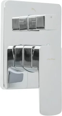 Смеситель для душа Allen Brau Infinity X2 5.21014-00 (с внутренней частью, 2 выхода) хром