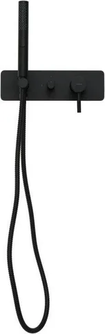 Смеситель для душа Allen Brau Priority 5.31009-31 (с внутренней частью, 2 хода) черный матовый