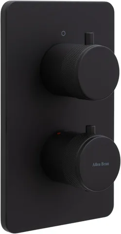Смеситель для душа Allen Brau Priority 5.31113-31 (с внутренней частью, 1 выход) черный матовый