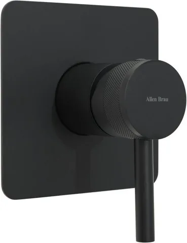 Смеситель для душа Allen Brau Priority X1 5.31012-31 (с внутренней частью, 1 выход) черный матовый