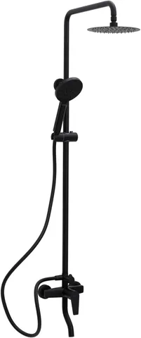 Душевая стойка Allen Brau Eclipse 5.E1007-31 черный матовый
