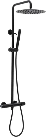 Душевая стойка Allen Brau Liberty 5.33007-31 черный матовый