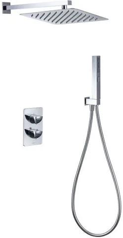 Душевой комплект Allen Brau Infinity 5.21016-00 (с внутренней частью, 2 выхода) хром