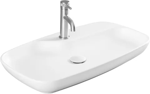 Раковина накладная Allen Brau Liberty 4.32011.21 белый матовый