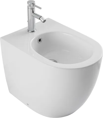 Биде напольное Allen Brau Reality 4.32005.20 белый глянец
